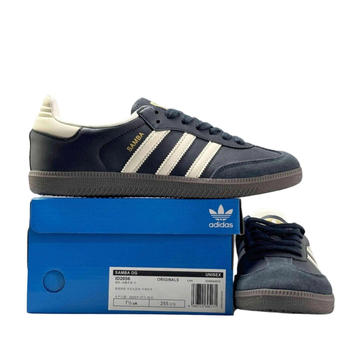 Adidas Originals Samba 'Night Navy Gum' | Banlieue91