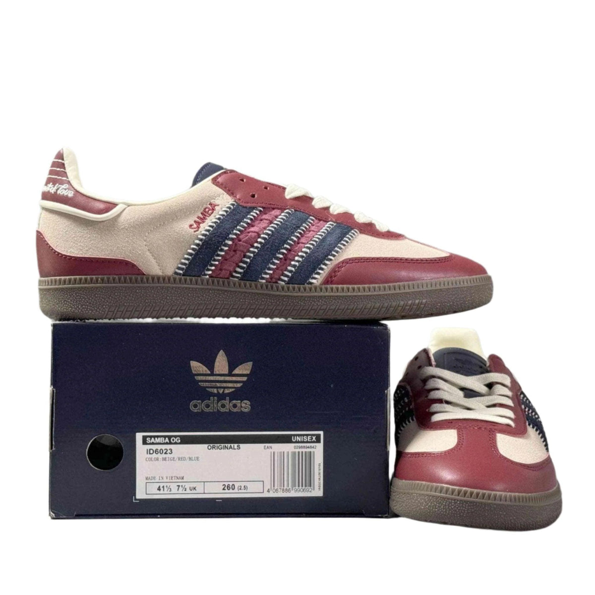 Adidas Originals Samba 'Notitle Maroon' | Banlieue91