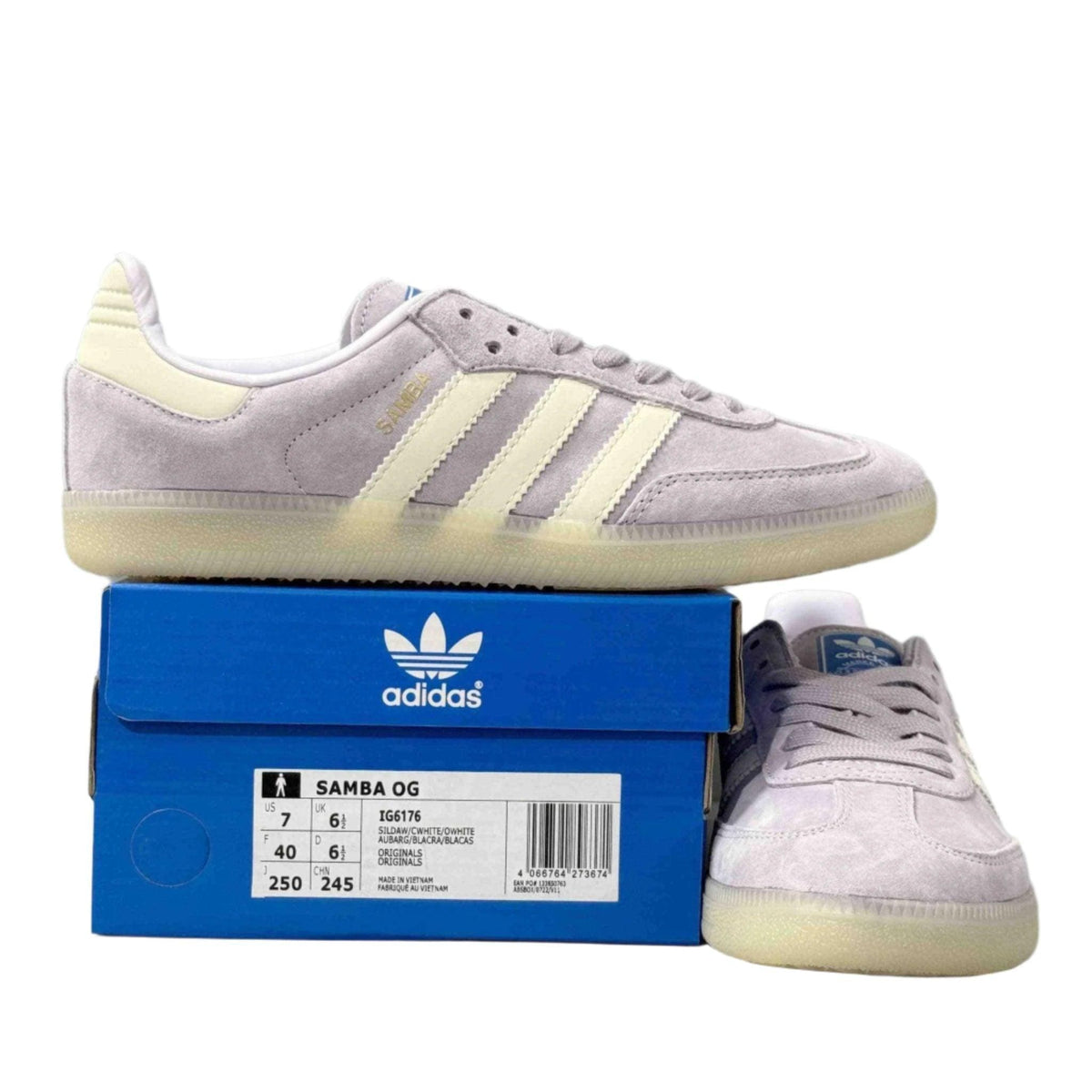 Adidas Originals Samba 'Silver Dawn Chalk' | Banlieue91