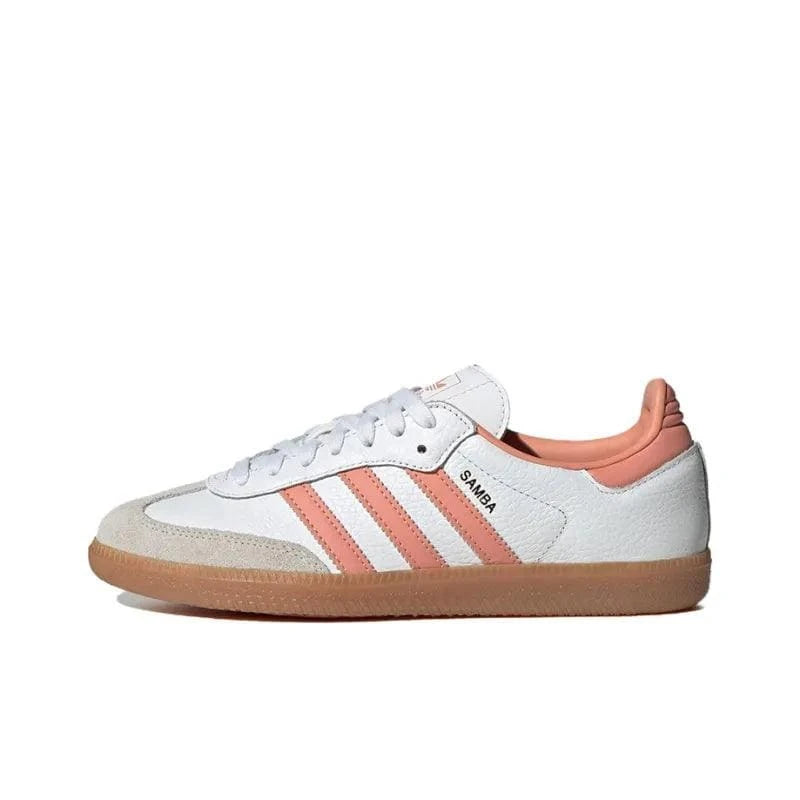 Adidas Samba White Wonder Clay Gum Sneakers – Classic Style | Banlieue91