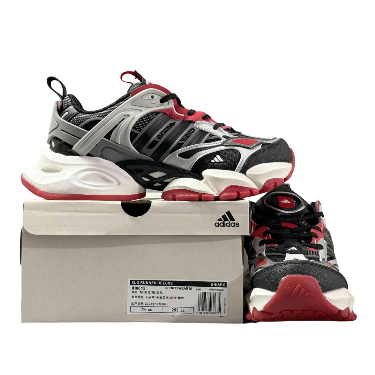 Adidas XLG RUNNER DELUXE 'Red-Black' | Banlieue91