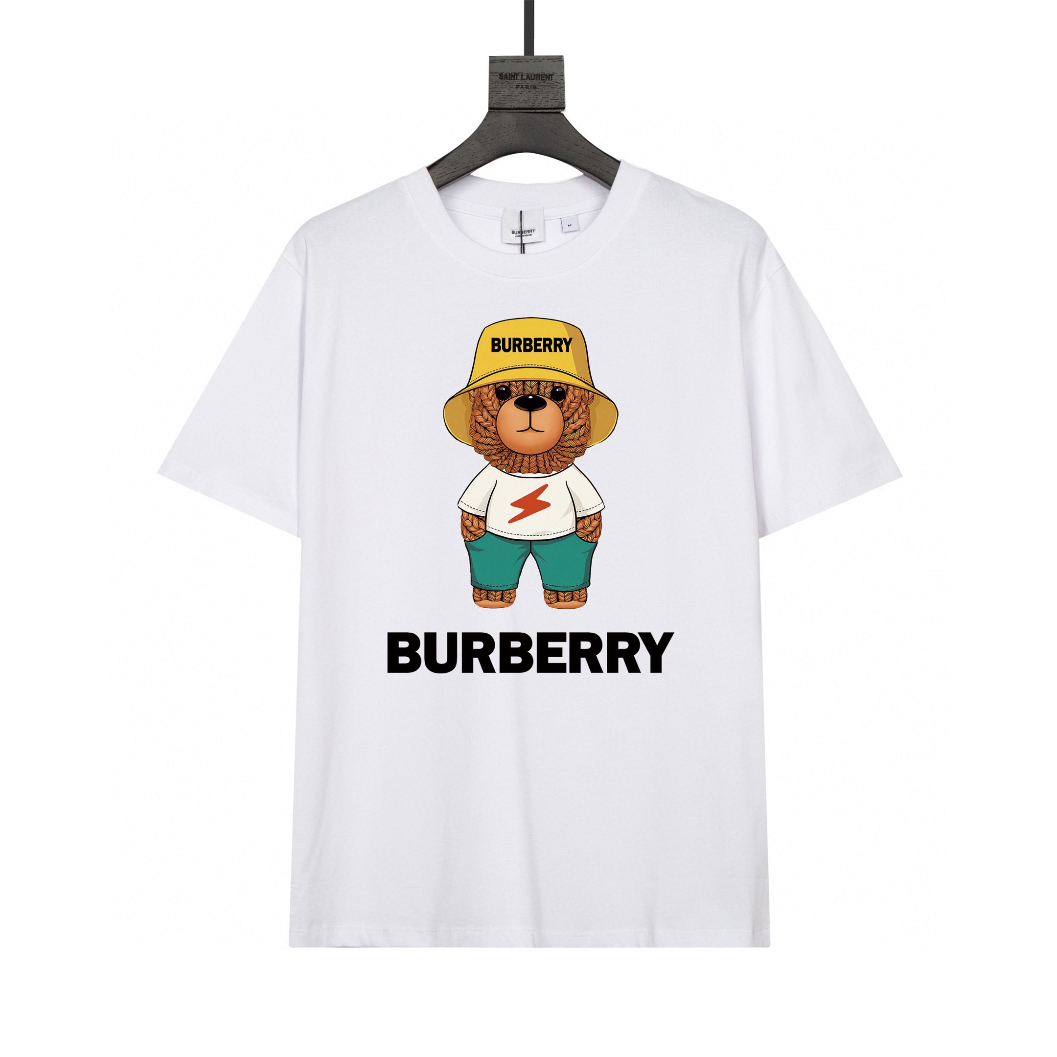 Burberry Bear T-Shirt Without Collar 'White' - Banlieue91