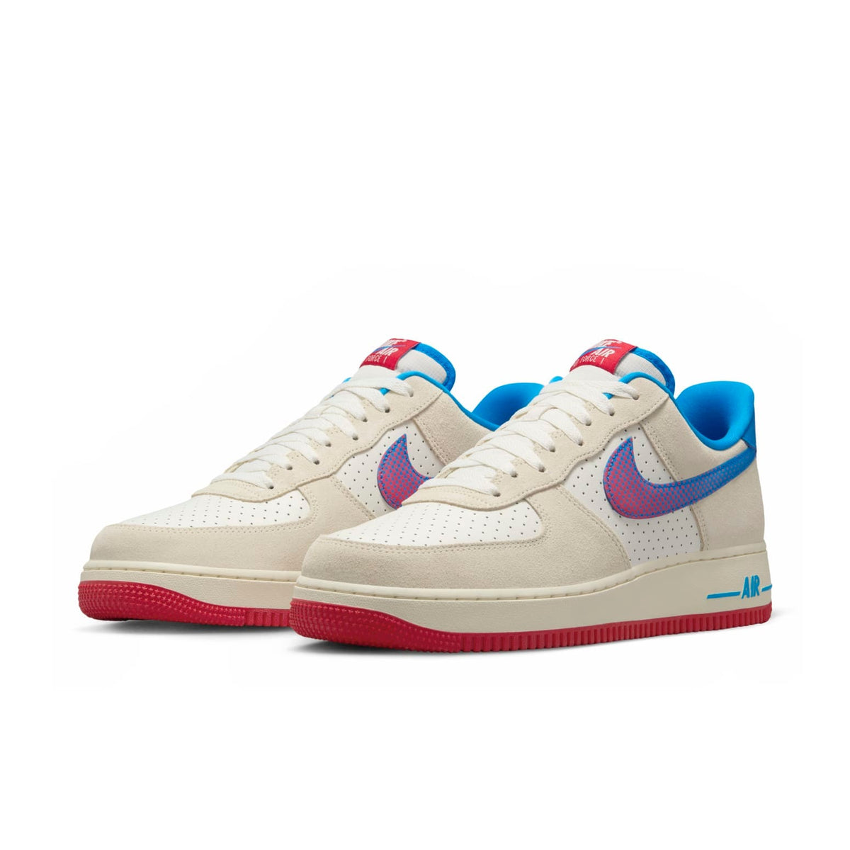 Air Force 1 '07 LV8 'Coconut Milk Red Photo Blue' | Banlieue91
