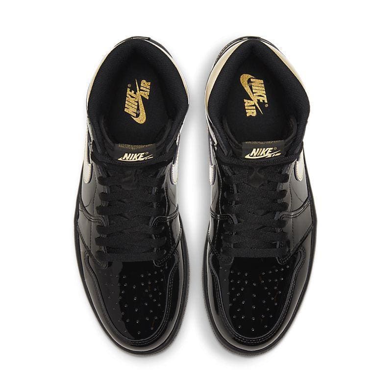 Air Jordan 1 High 'Black Metallic Gold Patent' | Banlieue91