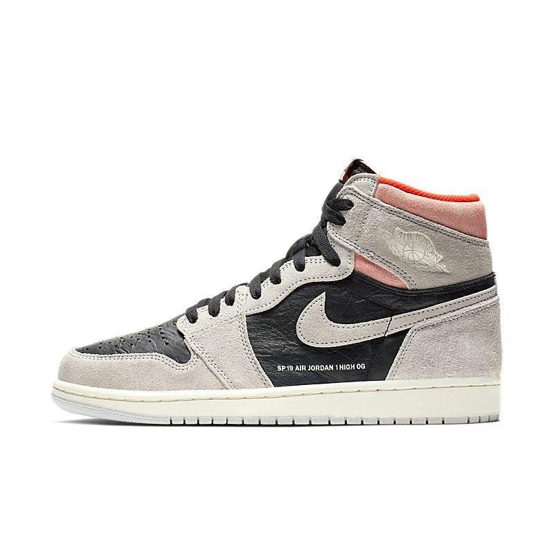 Air Jordan 1 High 'Neutral Grey Hyper Crimson' - Banlieue91