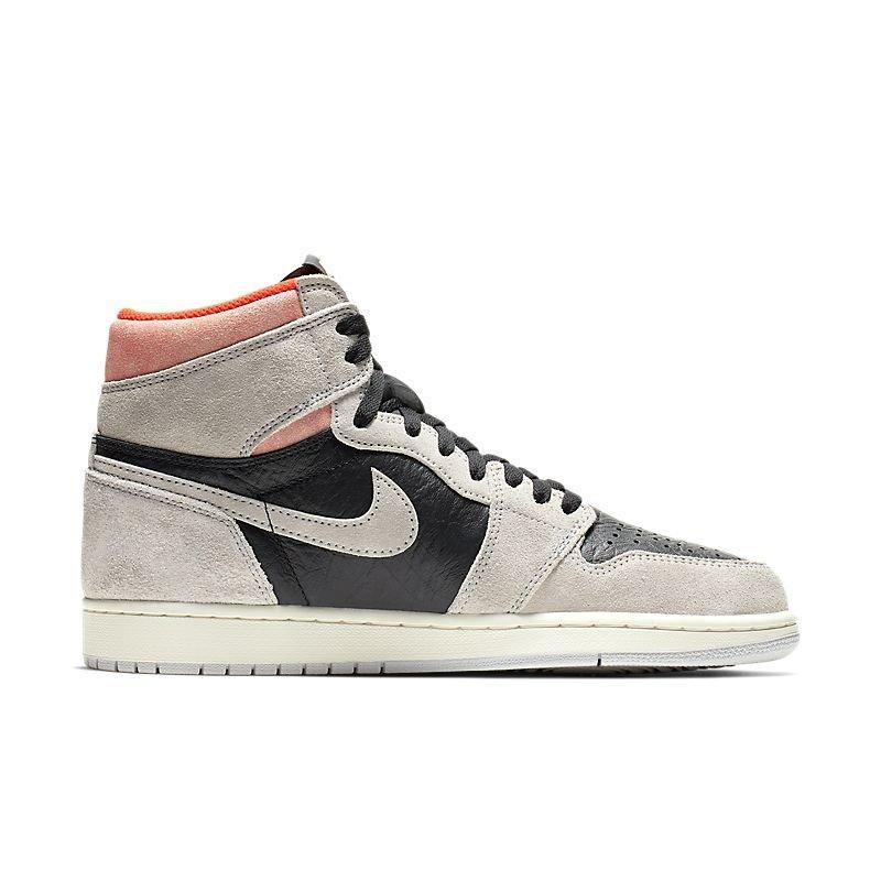 Air Jordan 1 High 'Neutral Grey Hyper Crimson' - Banlieue91