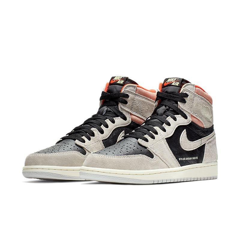 Air Jordan 1 High 'Neutral Grey Hyper Crimson' - Banlieue91