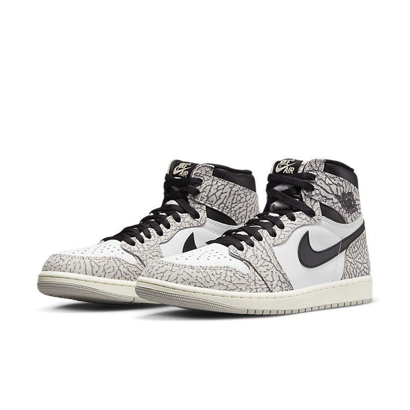 Air Jordan 1 High 'White Cement' - Banlieue91