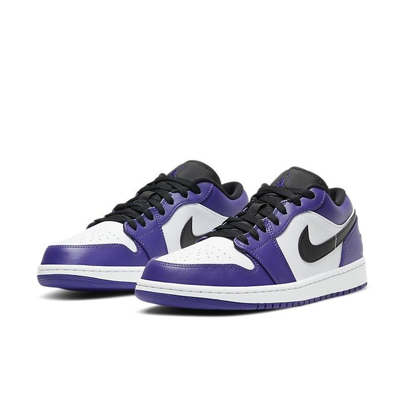 Air Jordan 1 Low 'Court Purple White' - Banlieue91