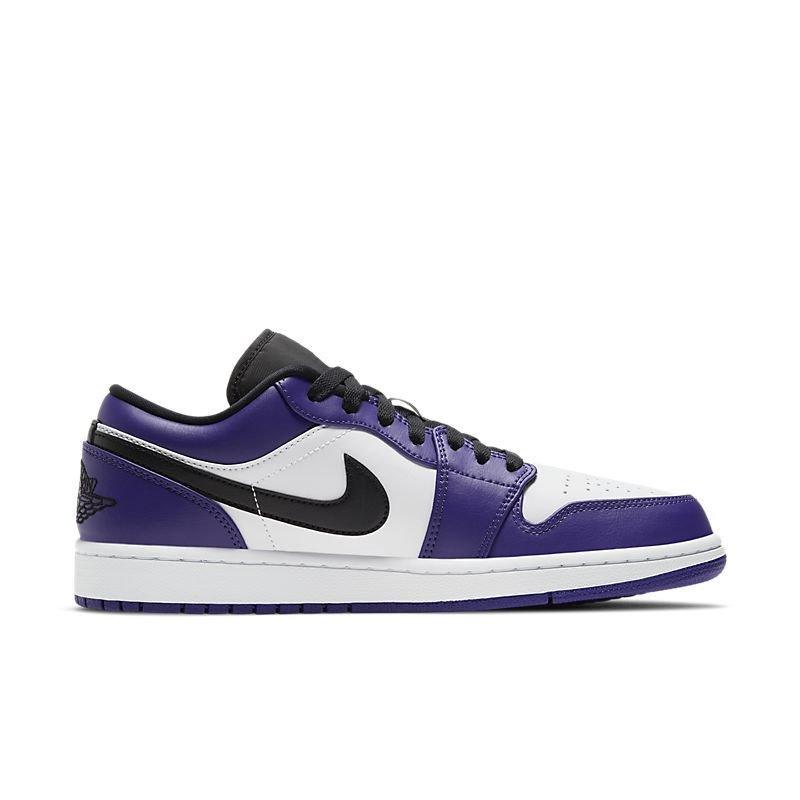 Air Jordan 1 Low 'Court Purple White' - Banlieue91