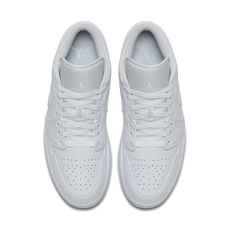 Air Jordan 1 Low 'Triple White' - Banlieue91