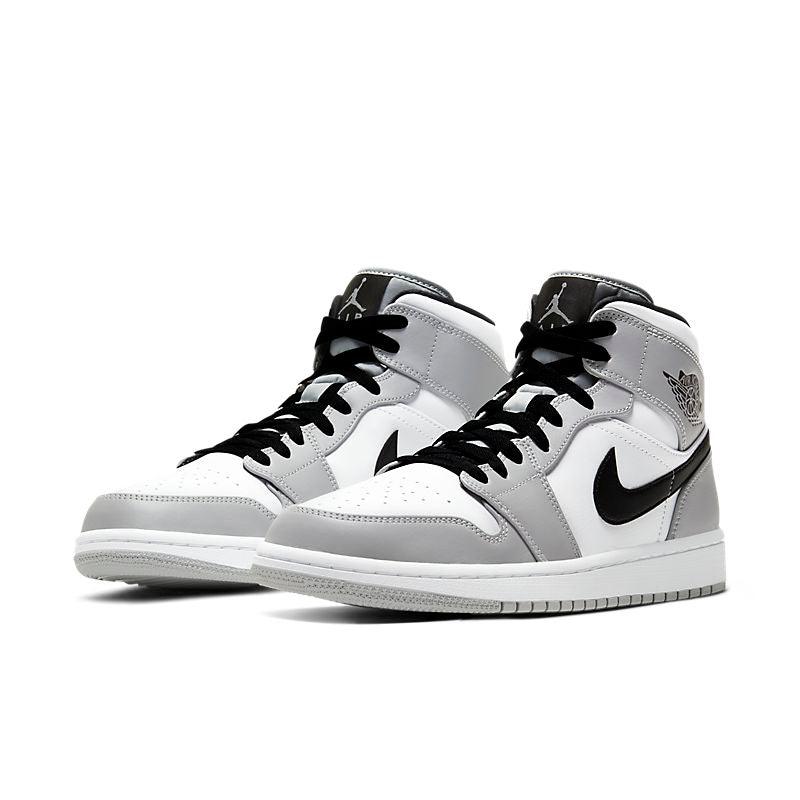 Air Jordan 1 Mid 'Light Smoke Grey' - Banlieue91