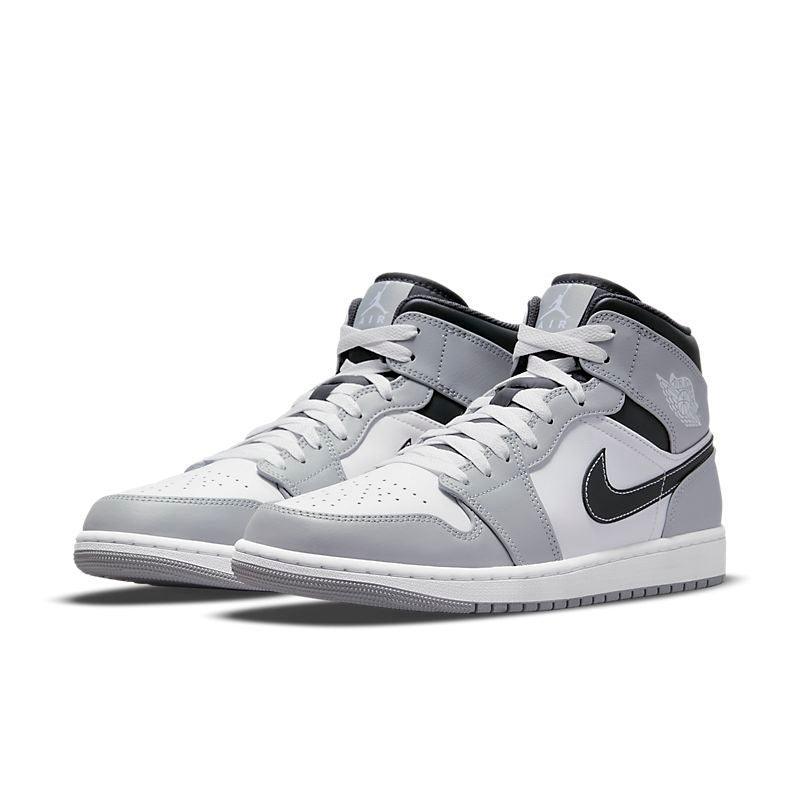 Air Jordan 1 Mid 'Light Smoke Grey Anthracite' - Banlieue91