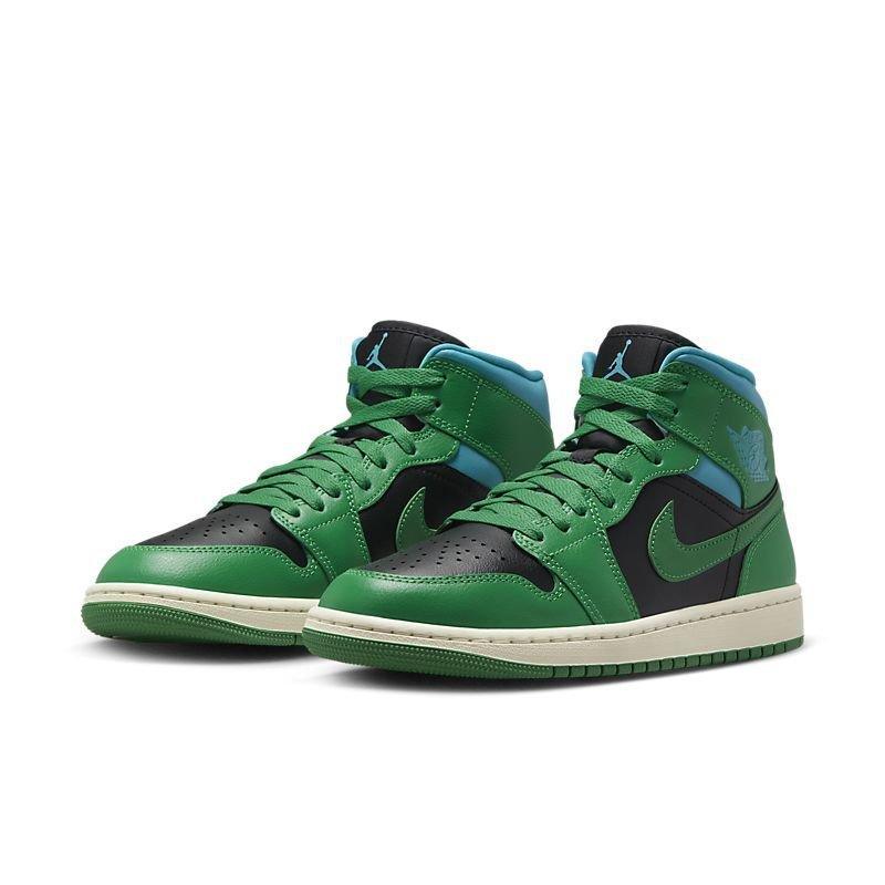 Air Jordan 1 Mid 'Lucky Green Aquatone' - Banlieue91