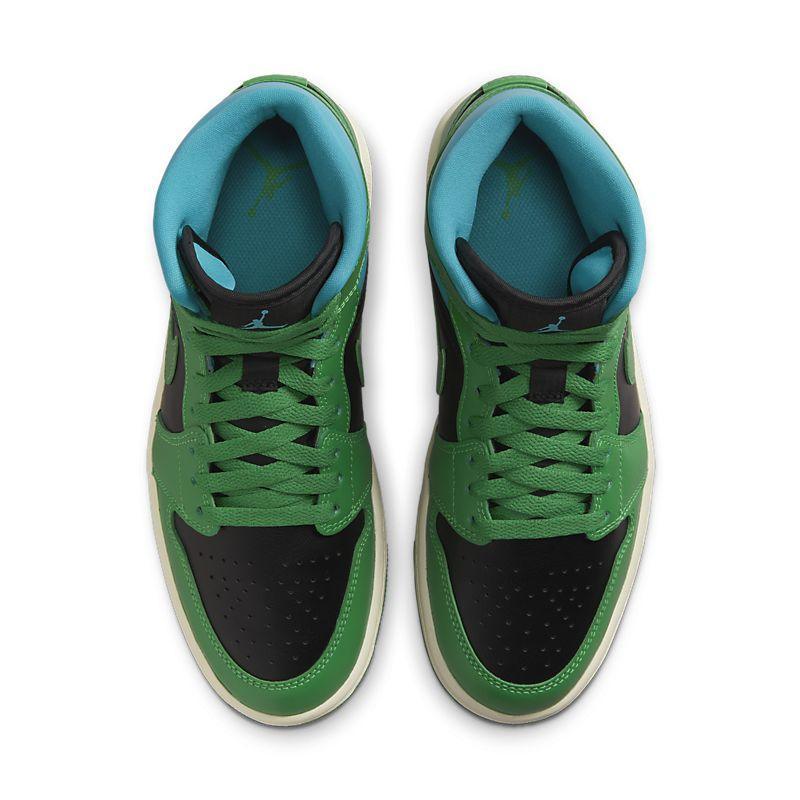 Air Jordan 1 Mid 'Lucky Green Aquatone' - Banlieue91