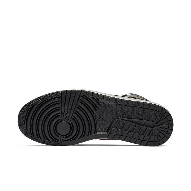 Air Jordan 1 Mid 'Patent Black White Gold' | Banlieue91