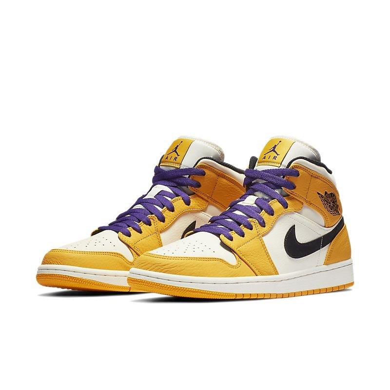 Air Jordan 1 Mid 'SE Lakers' - Banlieue91