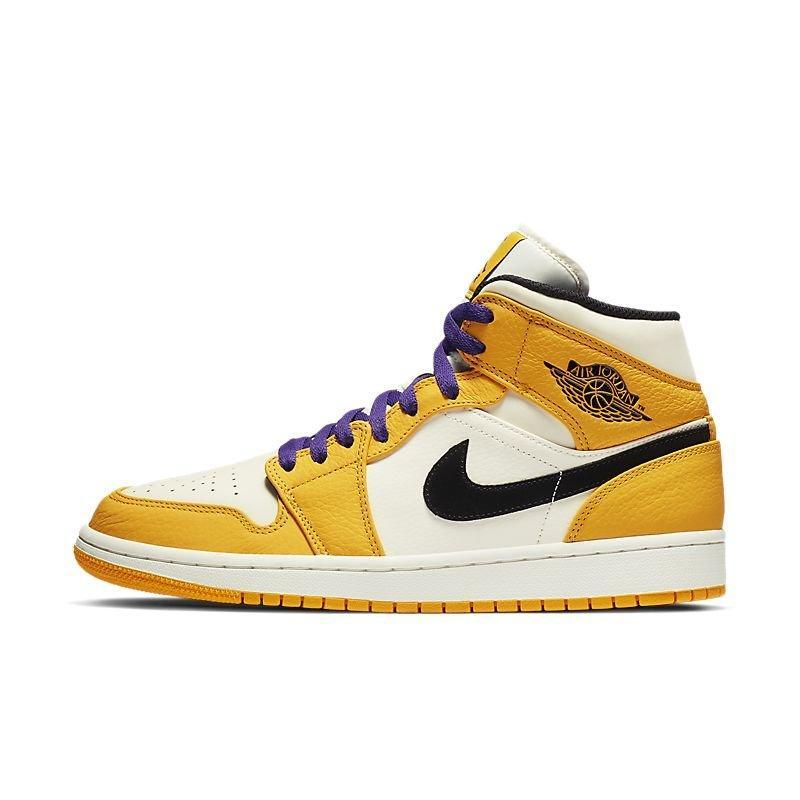 Air Jordan 1 Mid 'SE Lakers' - Banlieue91