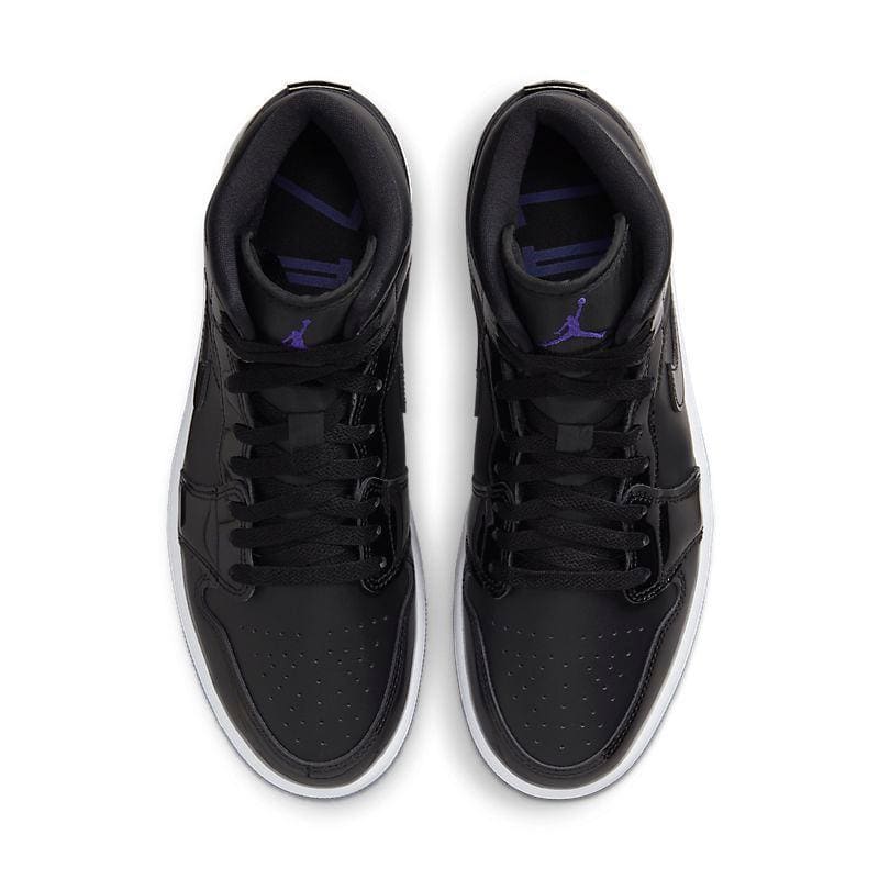 Air Jordan 1 Mid SE 'Space Jam' - Iconic Black Patent Leather Sneakers | Banlieue91