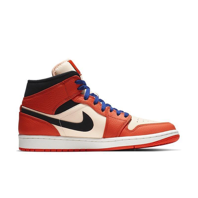 Air Jordan 1 Mid 'Team Orange Black' - Banlieue91