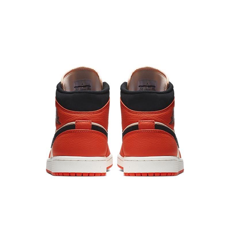 Air Jordan 1 Mid 'Team Orange Black' - Banlieue91