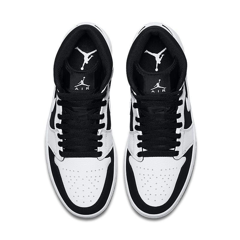 Air Jordan 1 Mid 'White Black' - Banlieue91