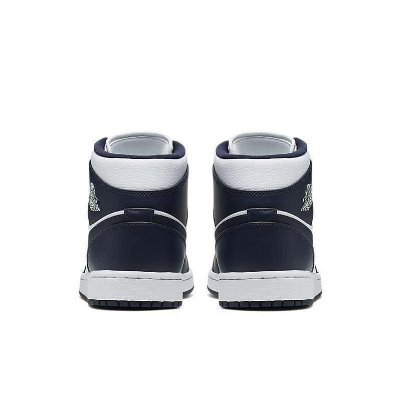 Air Jordan 1 Mid 'White Metallic Gold Obsidian' | Banlieue91