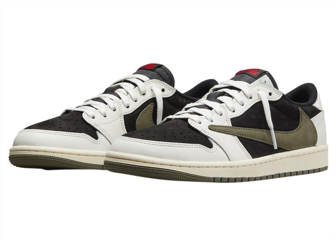 Air Jordan 1 Retro Low OG SP Travis Scott Olive - Banlieue91