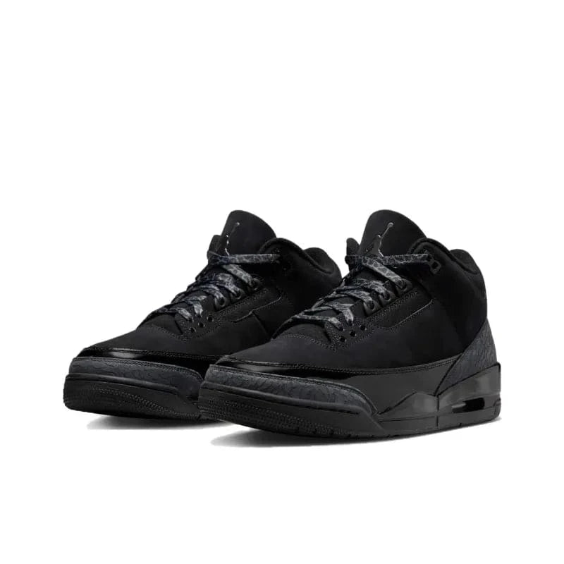 Air Jordan 3 Retro 'Black Cat' 2025 – Men's Stealth Sneaker | Banlieue91