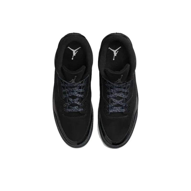 Air Jordan 3 Retro 'Black Cat' 2025 – Men's Stealth Sneaker | Banlieue91