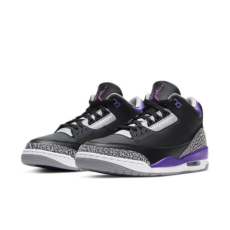 Air Jordan 3 Retro 'Black Court Purple' - Banlieue91