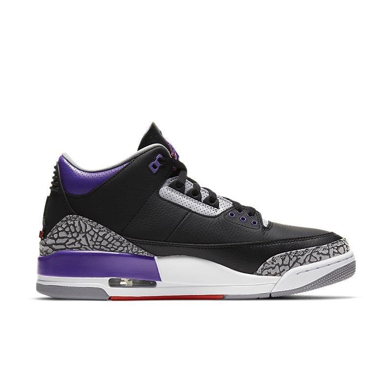 Air Jordan 3 Retro 'Black Court Purple' - Banlieue91