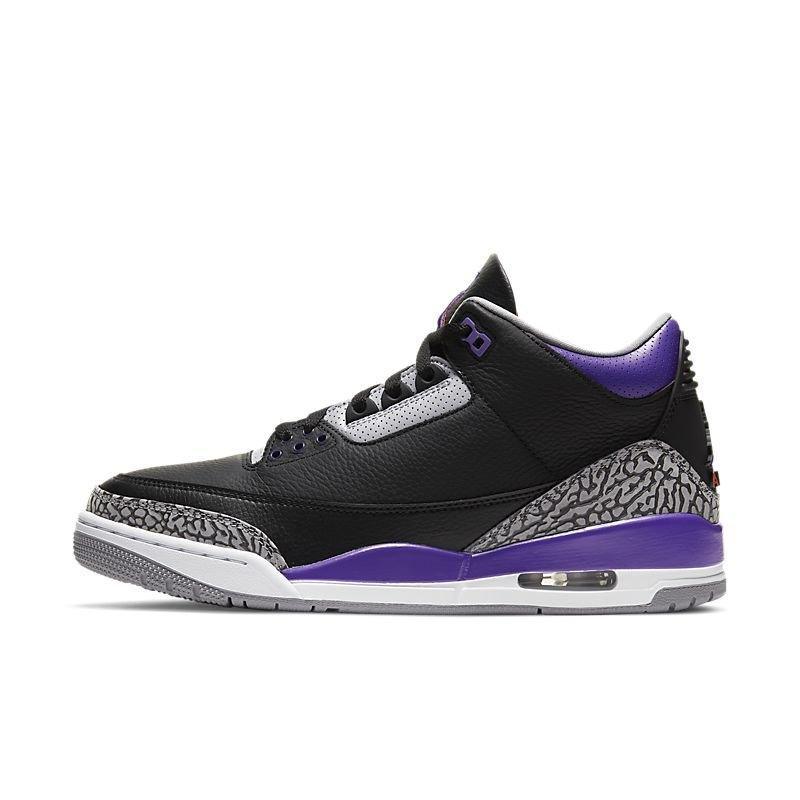 Air Jordan 3 Retro 'Black Court Purple' - Banlieue91