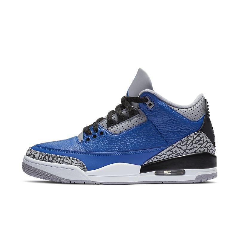 Air Jordan 3 Retro 'Varsity Royal Cement' - Banlieue91