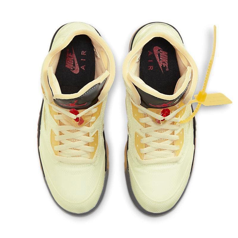 Air Jordan 5 Retro Sail Virgil Abloh Tan | Banlieue91