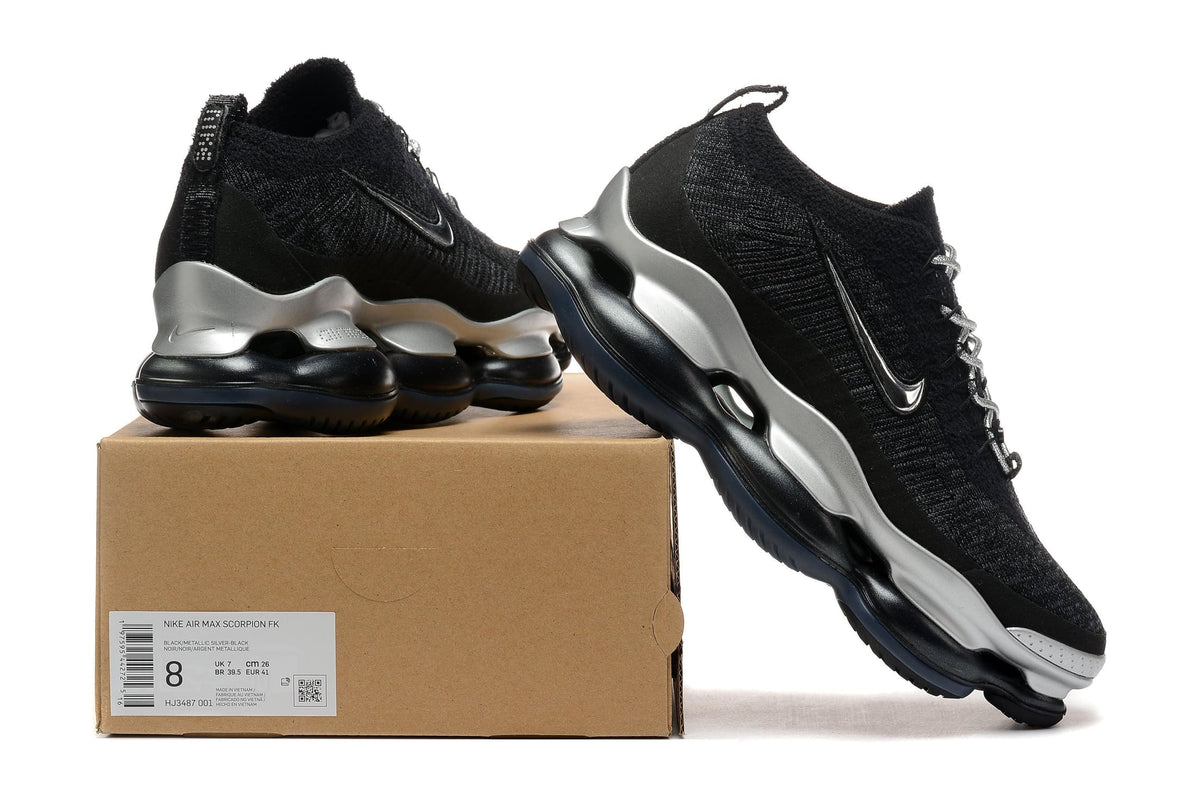 Air Max Scorpion 'Black Metallic Silver' - Men's Performance Sneaker | Banlieue91