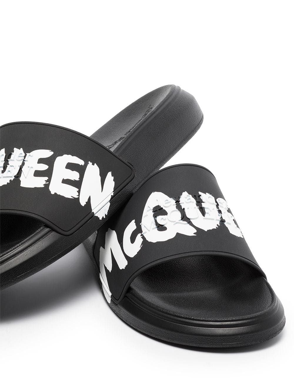 Alexander Mc Queen Graffiti Rubber Slides | Banlieue91