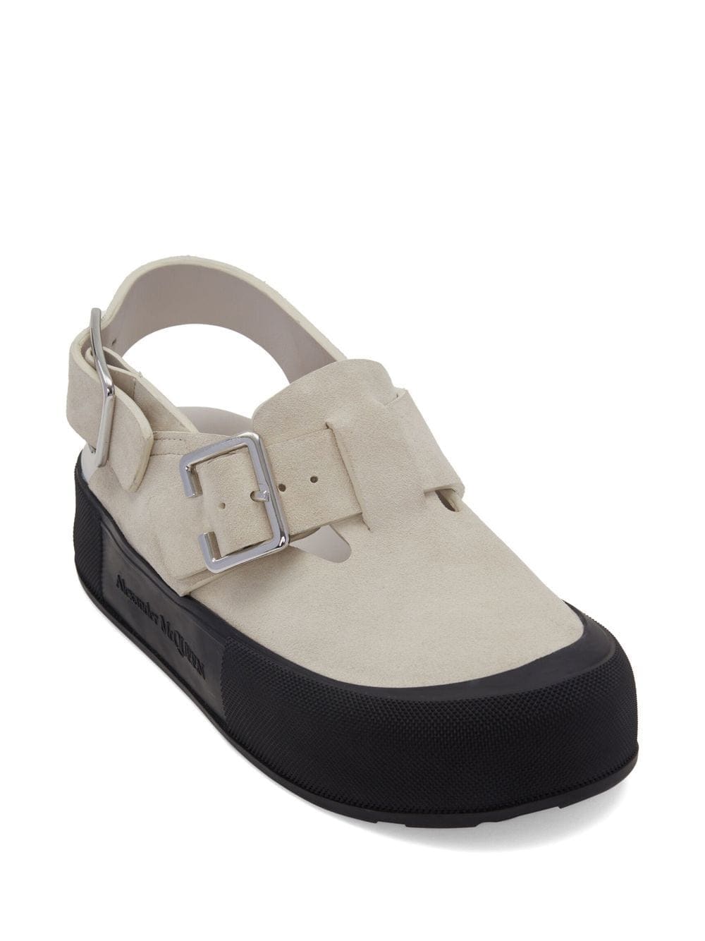 Alexander Mc Queen Leather Mules | Banlieue91