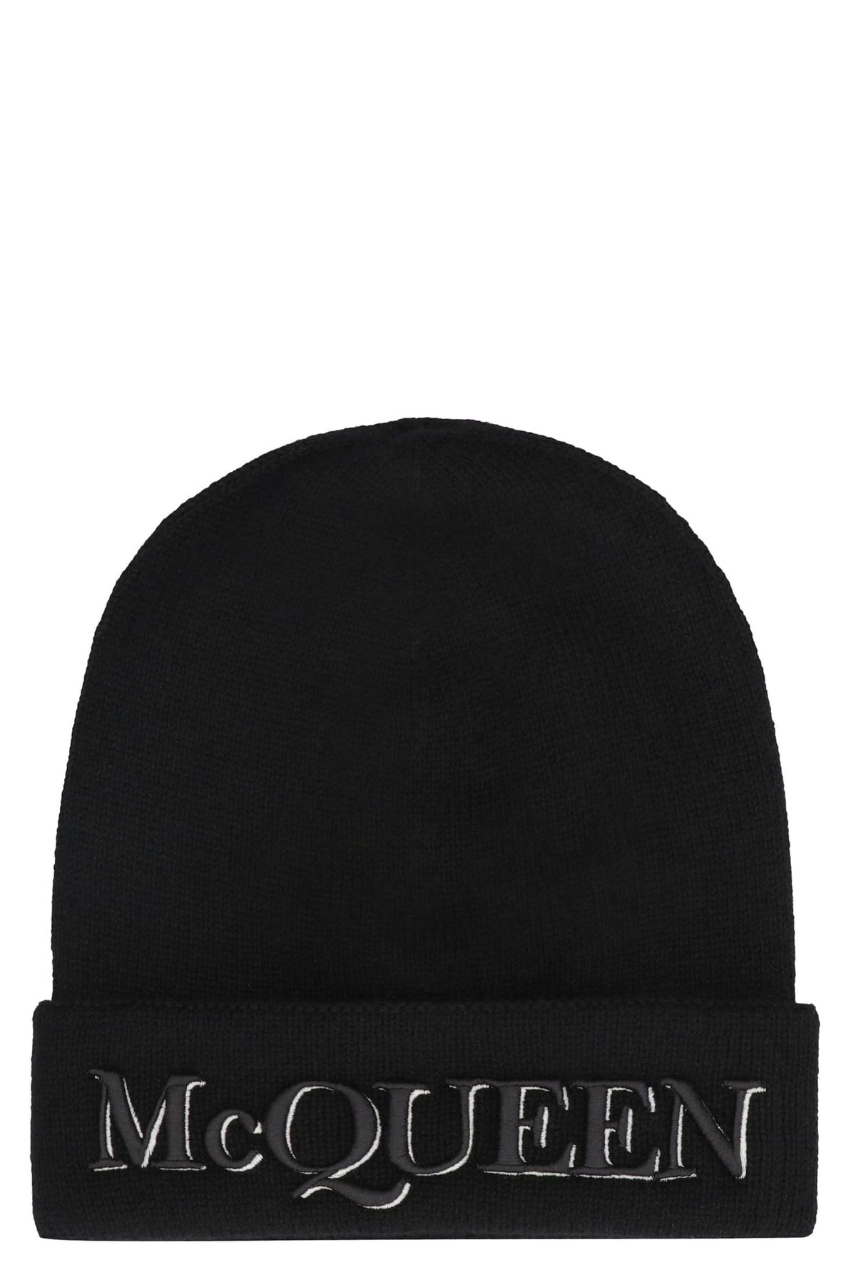 ALEXANDER MCQUEEN Cashmere Beanie Hat for Men | Banlieue91