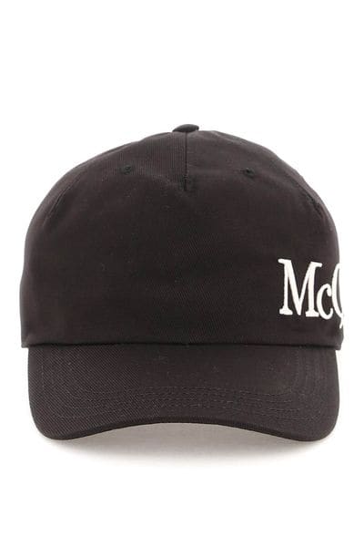 ALEXANDER MCQUEEN Classic Gabardine Baseball Cap - FW23 Edition | Banlieue91