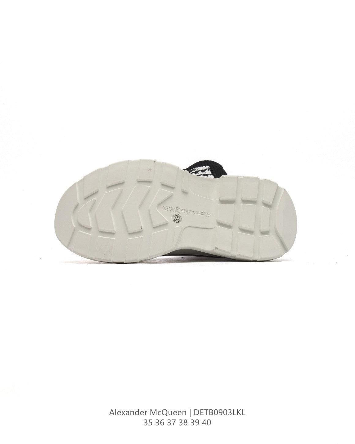 Alexander McQueen Graffiti Knit Tread Slick Boot | Banlieue91