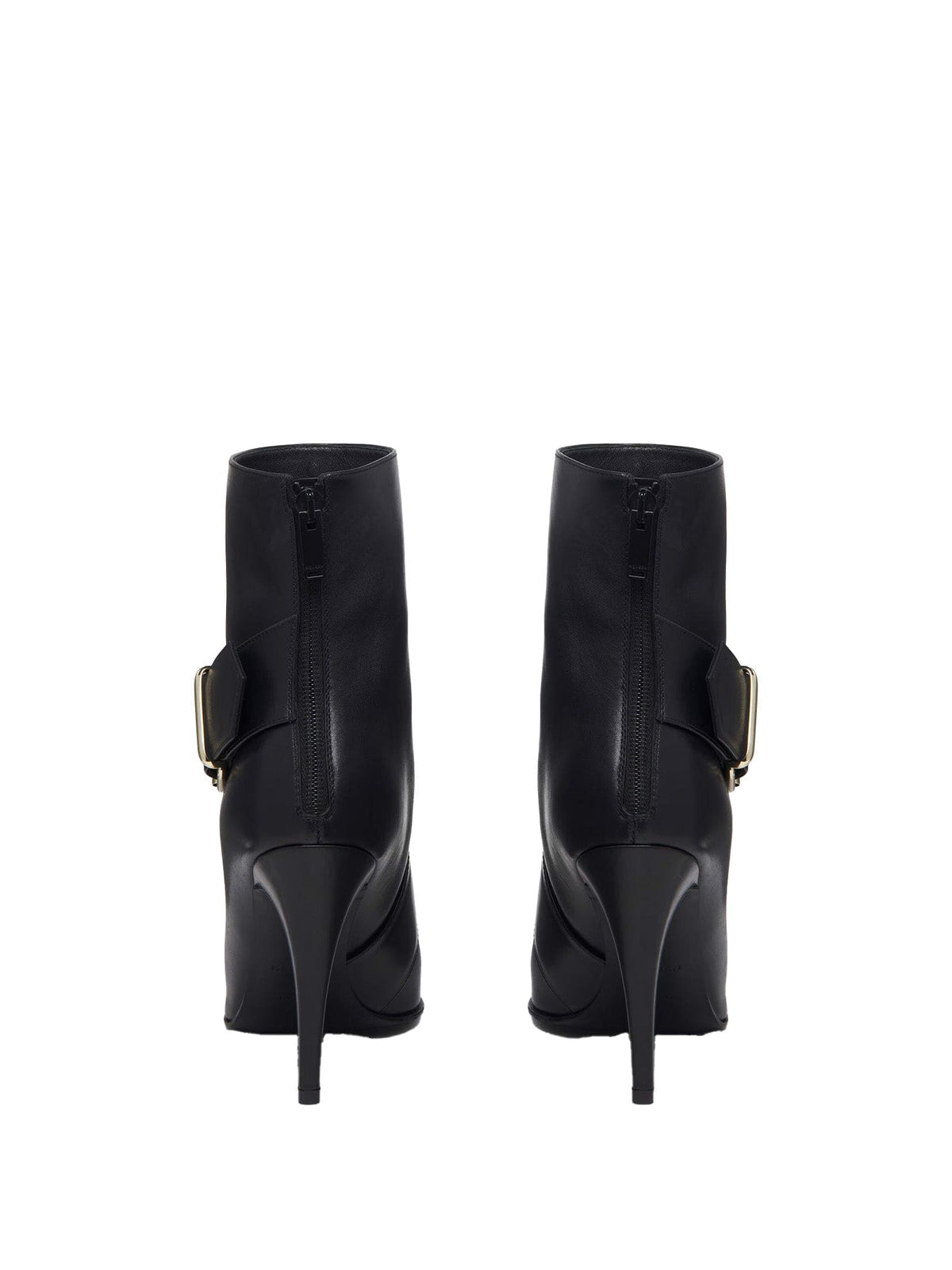 ALEXANDER MCQUEEN Heron Buckle Boots for Women | Banlieue91