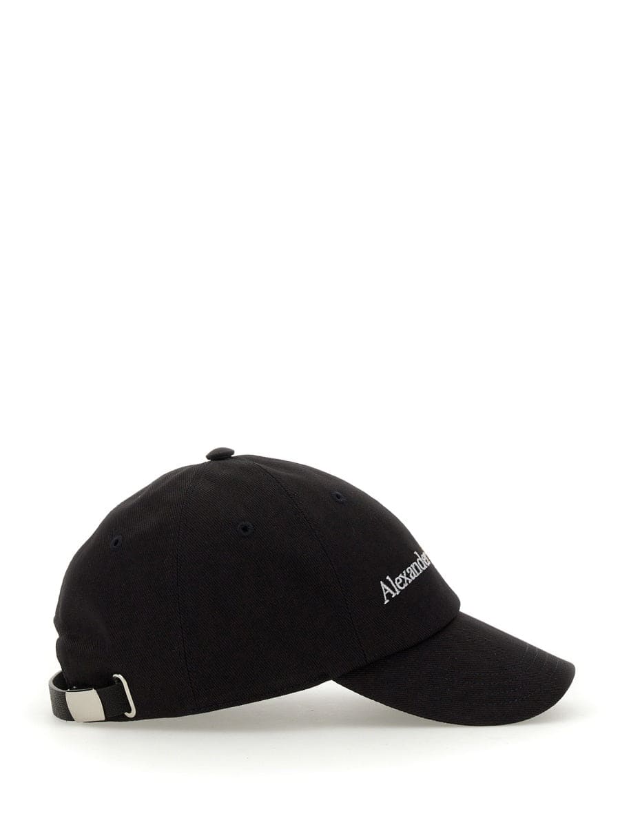 ALEXANDER MCQUEEN Logo Baseball Hat for Men | Banlieue91