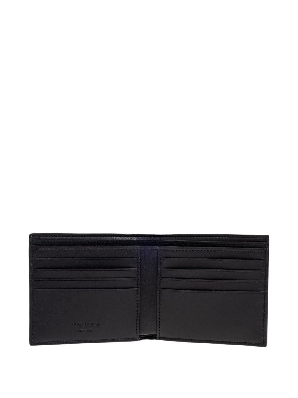 ALEXANDER MCQUEEN Men's Skull Motif Mini Leather Wallet | Banlieue91