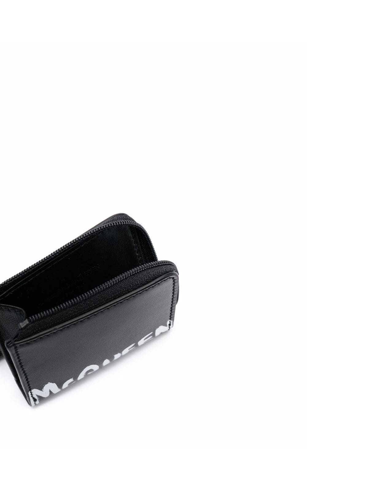 ALEXANDER MCQUEEN Mini Graffiti Logo Wallet | Banlieue91