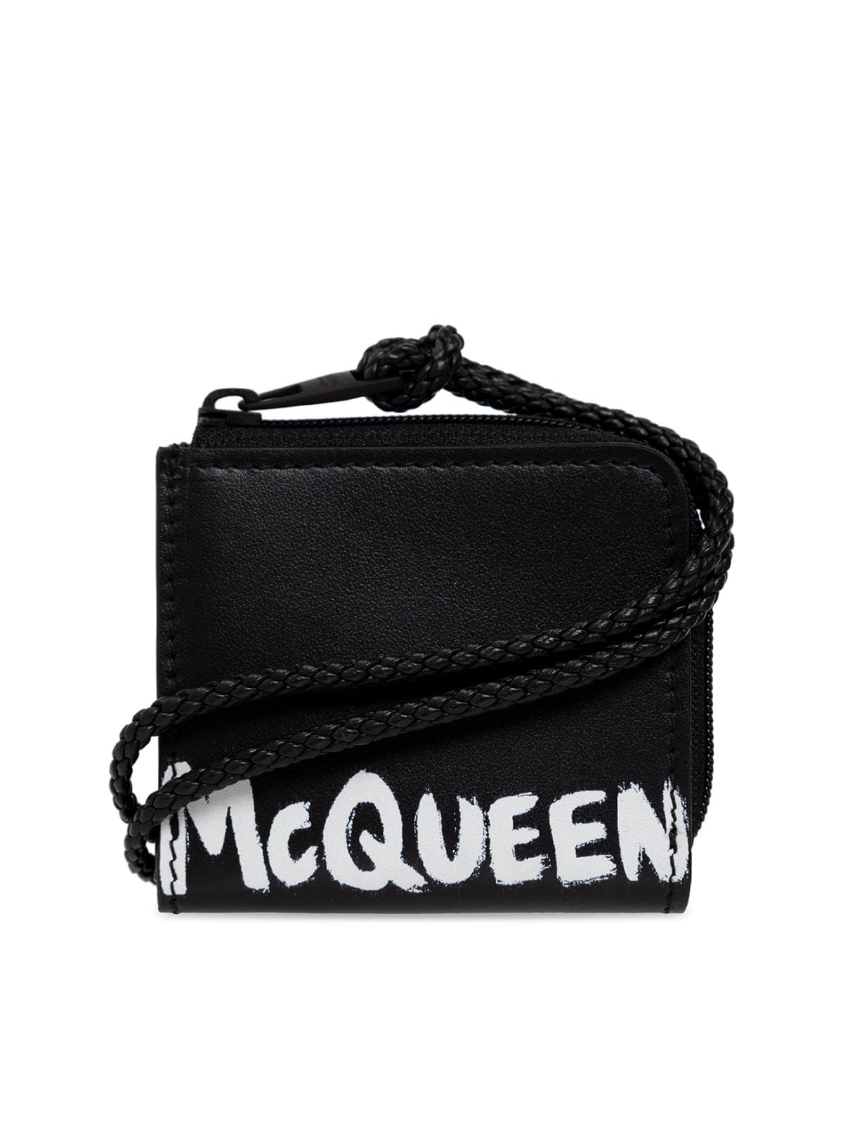 ALEXANDER MCQUEEN Mini Graffiti Logo Wallet | Banlieue91