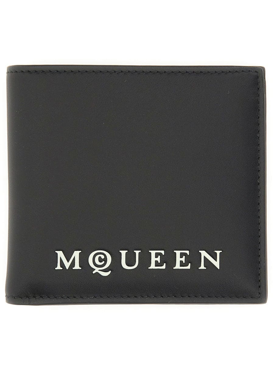 ALEXANDER MCQUEEN Mini Leather Skin Wallet for Men | Banlieue91