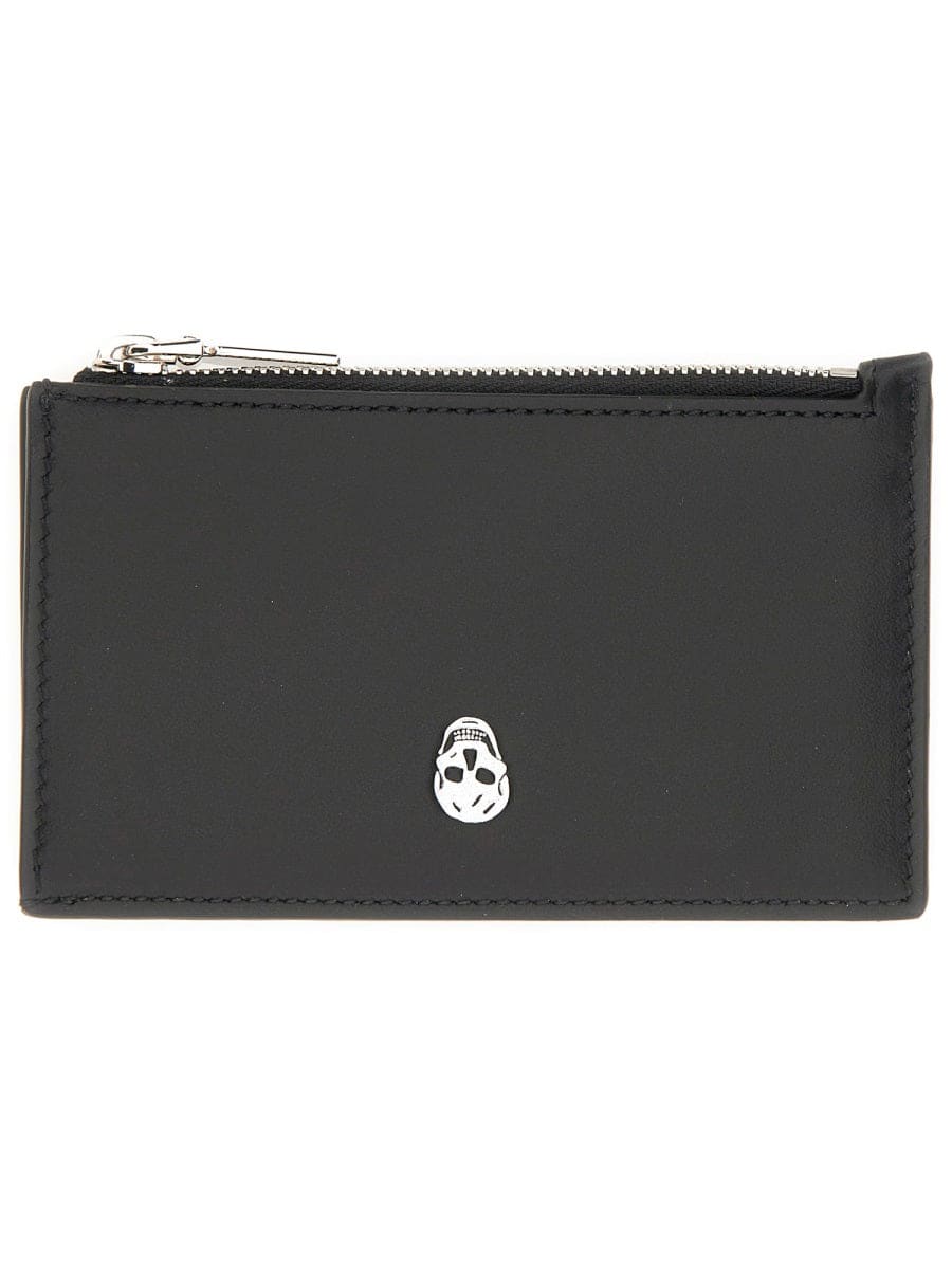 ALEXANDER MCQUEEN Mini Leather Skin Wallet for Men | Banlieue91