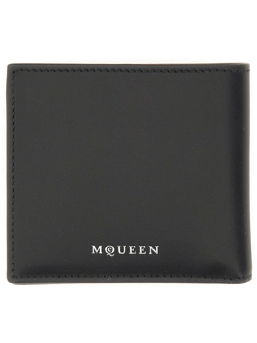 ALEXANDER MCQUEEN Mini Leather Skin Wallet for Men | Banlieue91