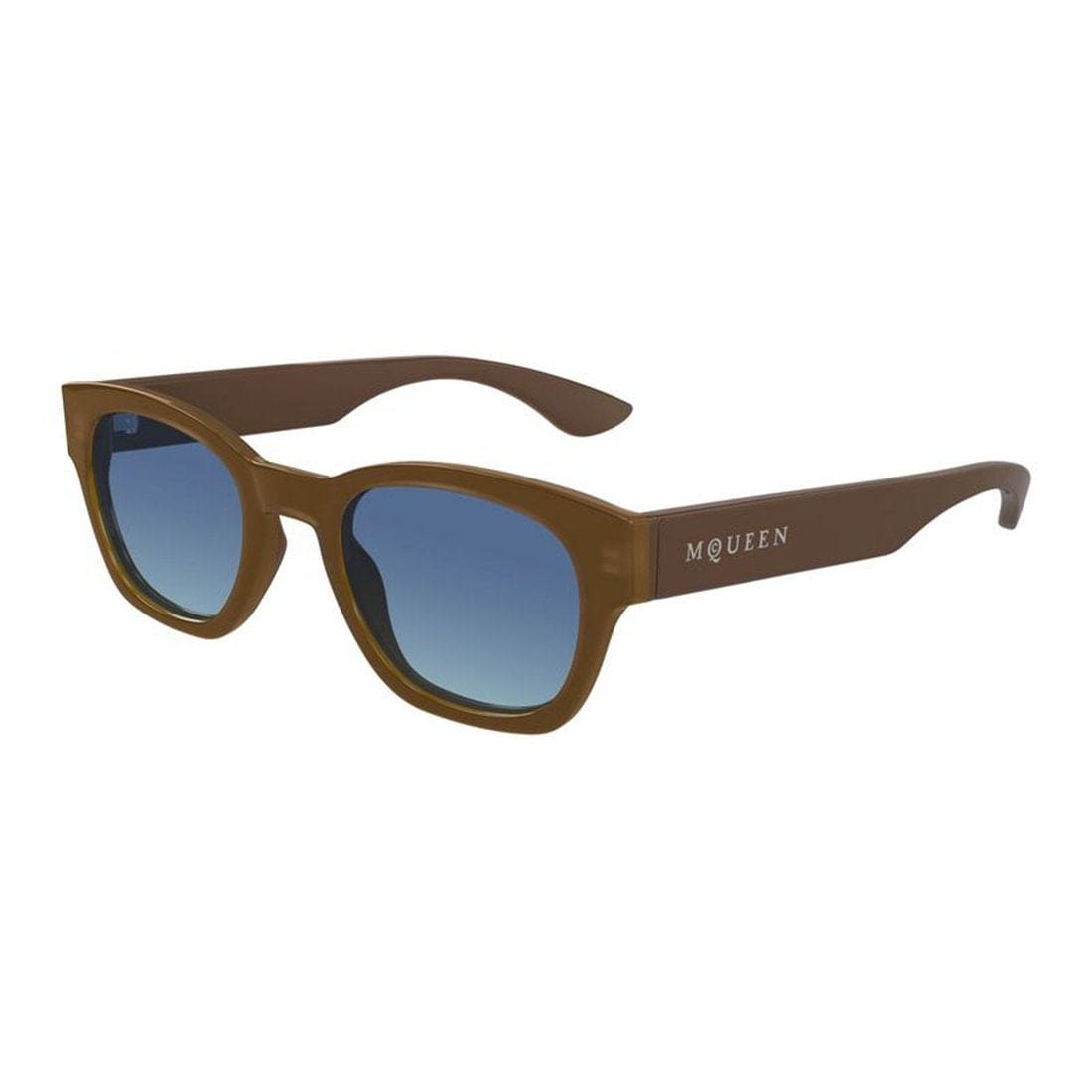 ALEXANDER MCQUEEN Stylish Rounded Sunglasses for Men - AM0530S | Banlieue91